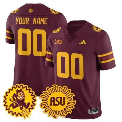 ASU 1975 Throwback Custom Uniform Stitched - Maroon